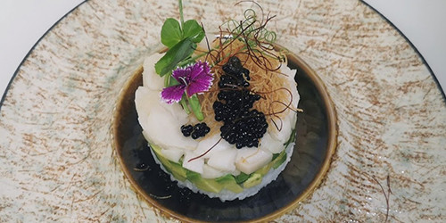 TARTAR DE PEZ MANTEQUILLA.