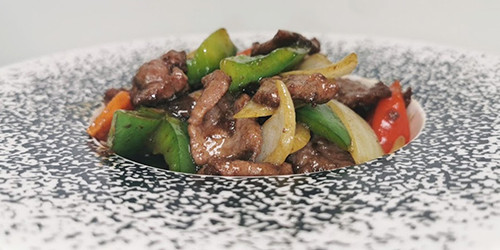 TERNERA CON SALSA OSTRA AL WOK