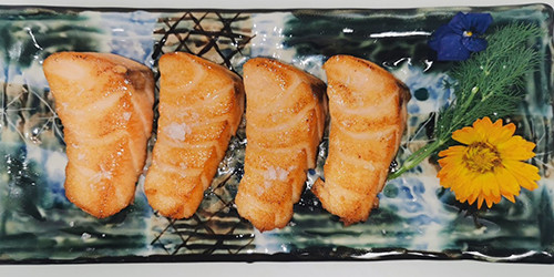 SALMÓN A LA PLANCHA